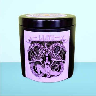 WICCAN CANDLE PAGAN CANDLE  LILITH CANDLE - image1